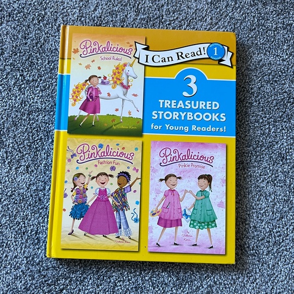 Pinkalicious “I Can Read” 3 in 1 Book and Part Time Princess Book - Picture 2 of 3